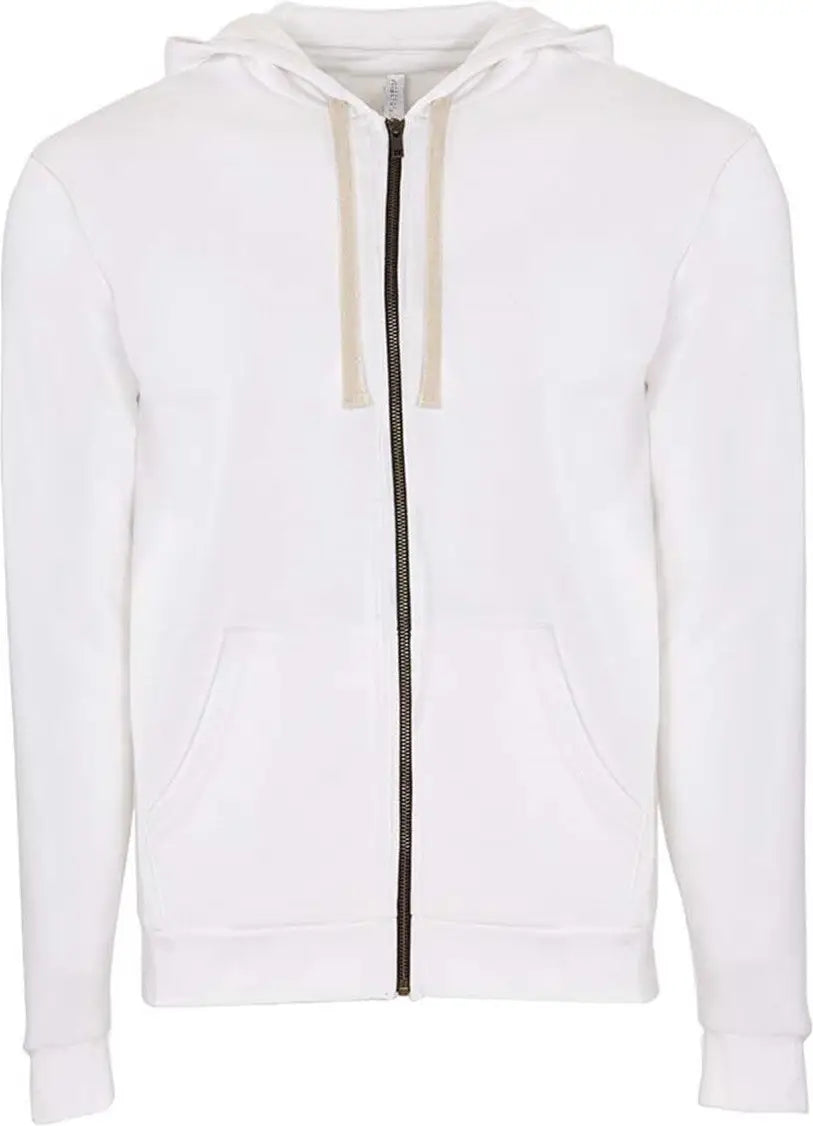 Next Level 9602 80/20 Full-zip Hoodie - White - Adult Xs
