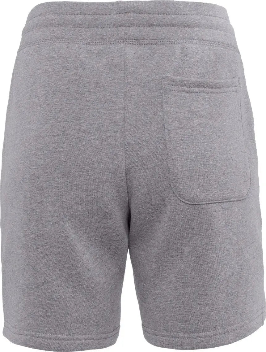 Next Level 9903 Fleece Seatshorts - Heather Gray