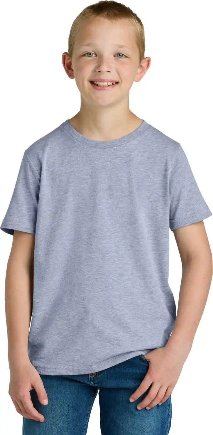 Next Level Apparel Nl3310 Youth Cotton Tee - Heather Gray