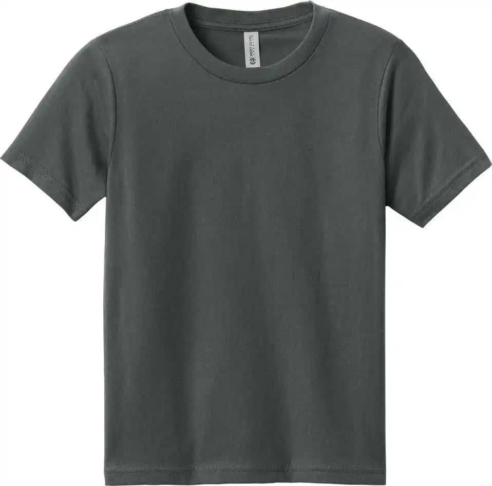 Next Level Apparel Nl3310 Youth Cotton Tee - Heavy Metal
