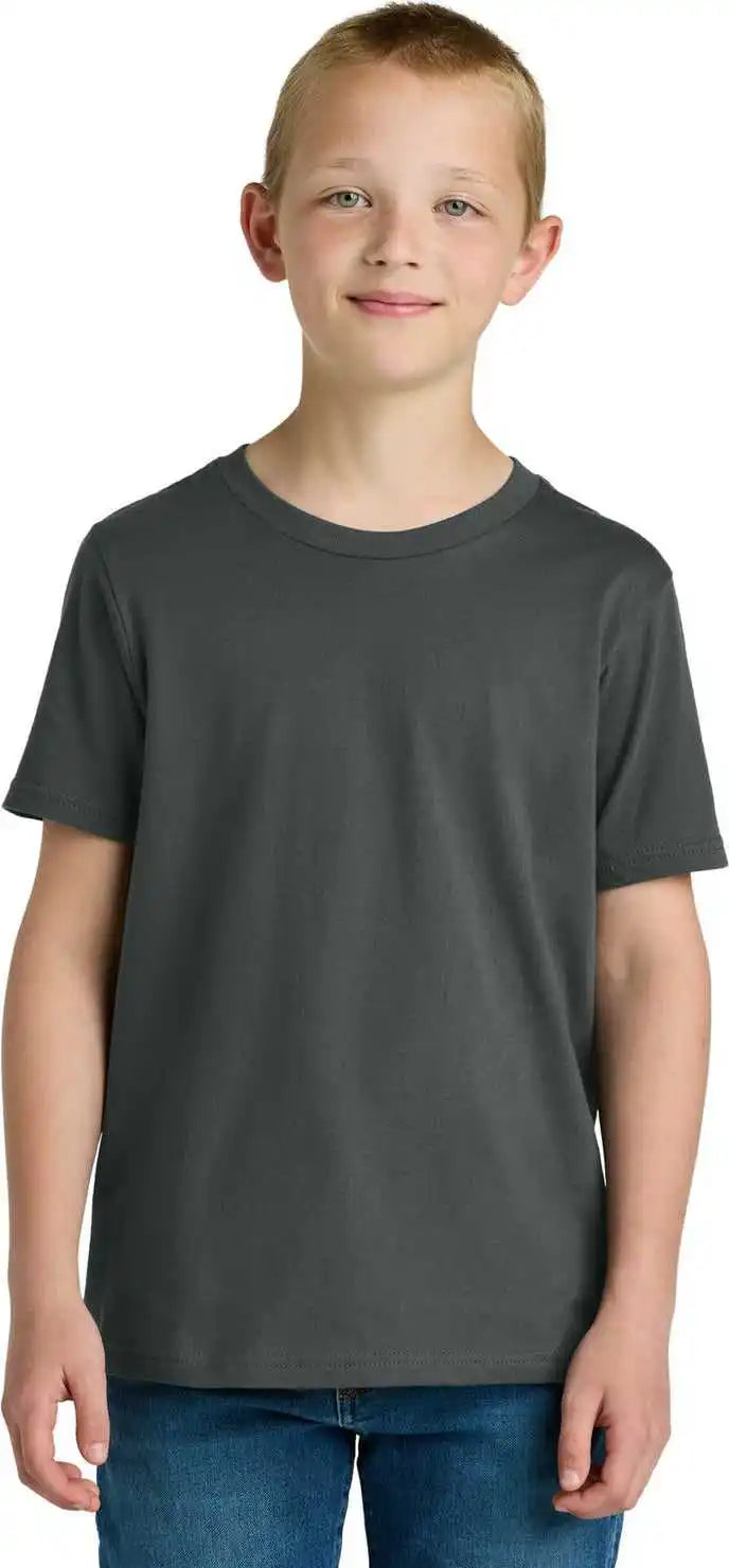 Next Level Apparel Nl3310 Youth Cotton Tee - Heavy Metal