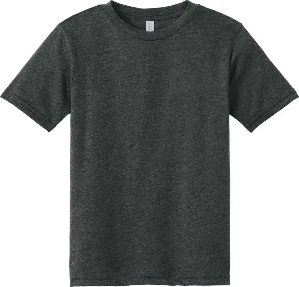 Next Level Apparel Nl3312 Youth Cvc Tee Charcoal