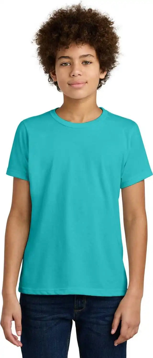 Next Level Apparel Nl3312 Youth Cvc Tee Tahiti Blue