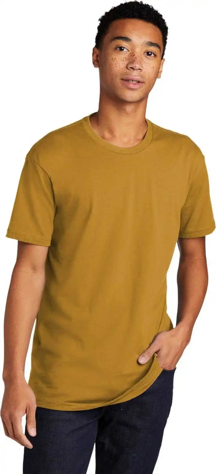 Next Level Apparel Nl3600 Unisex Cotton Tee - Antique Gold