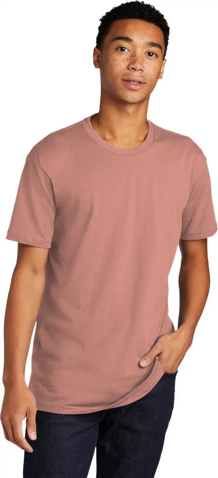Next Level Apparel Nl3600 Unisex Cotton Tee - Desert Pink