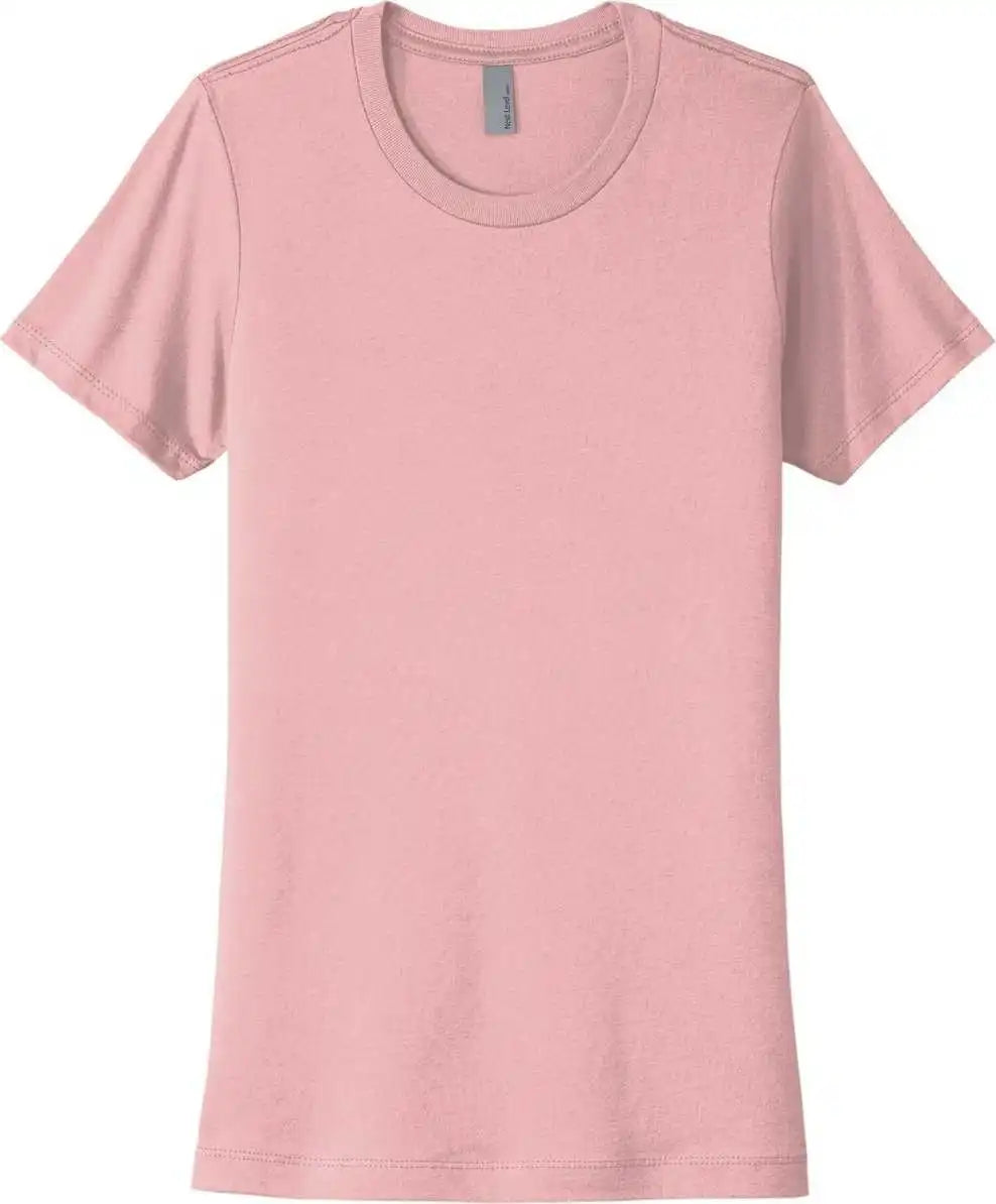 Next Level Apparel Nl3900 Women’s Cotton Tee - Light Pink