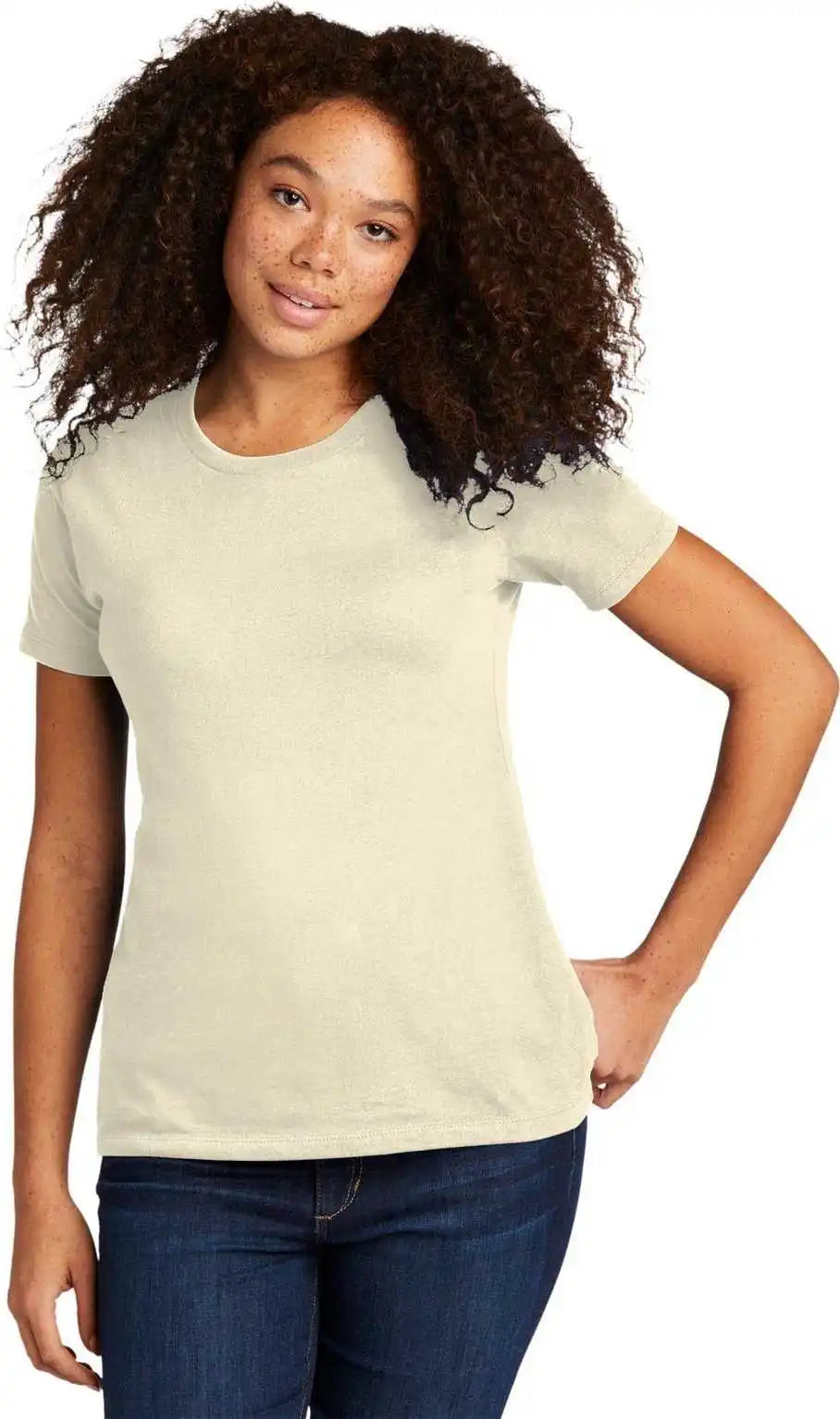 Next Level Apparel Nl3900 Women’s Cotton Tee - Natural