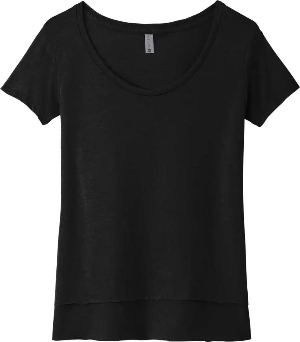 Next Level Apparel Nl5030 Women’s Festival Scoop Neck Tee - Black