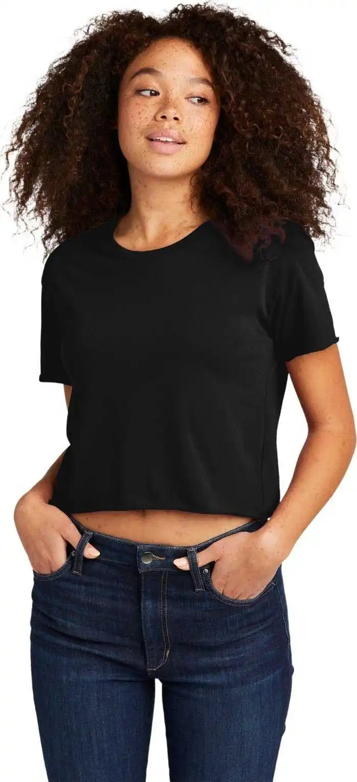Next Level Apparel Nl5080 Women’s Festival Cali Crop Tee - Black