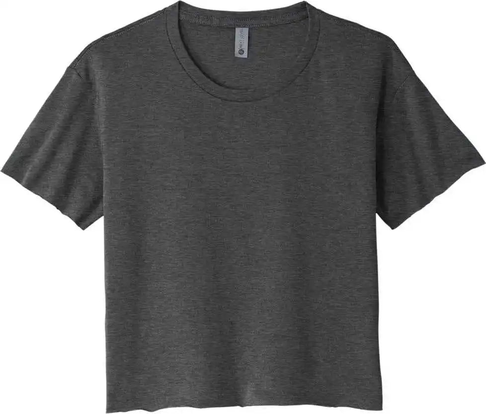 Next Level Apparel Nl5080 Women’s Festival Cali Crop Tee - Charcoal