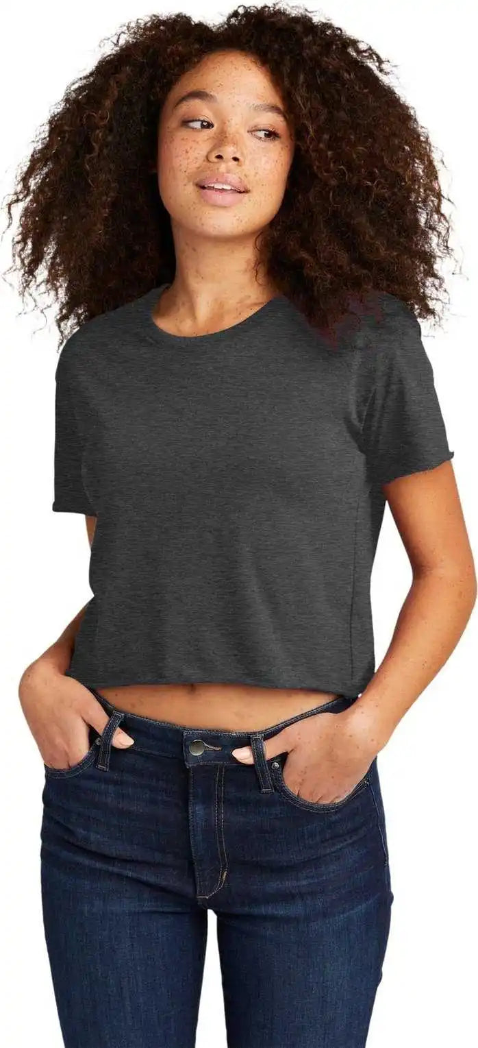 Next Level Apparel Nl5080 Women’s Festival Cali Crop Tee - Charcoal