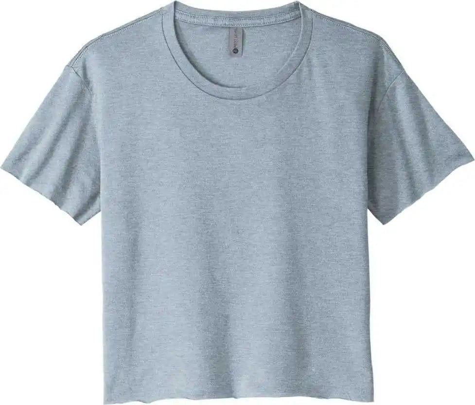 Next Level Apparel Nl5080 Women’s Festival Cali Crop Tee - Stonewash Denim