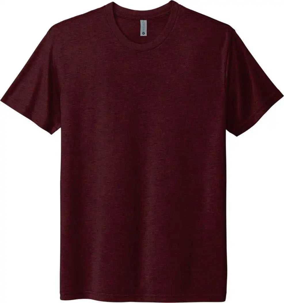 Next Level Apparel Nl6010 Unisex Tri-blend Tee - Cardinal Black