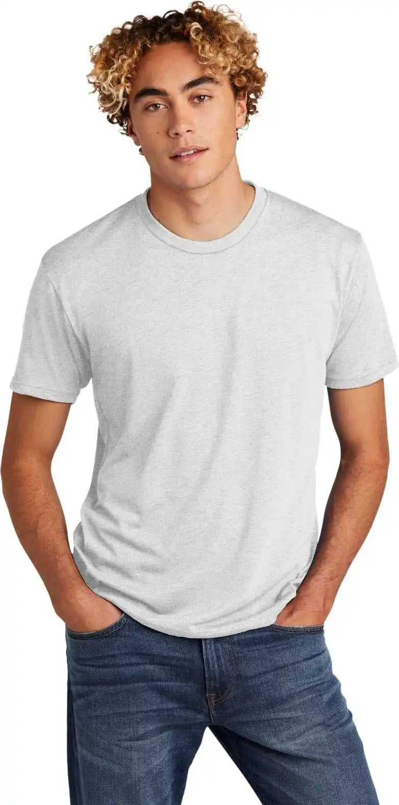 Next Level Apparel Nl6010 Unisex Tri-blend Tee - Heather White