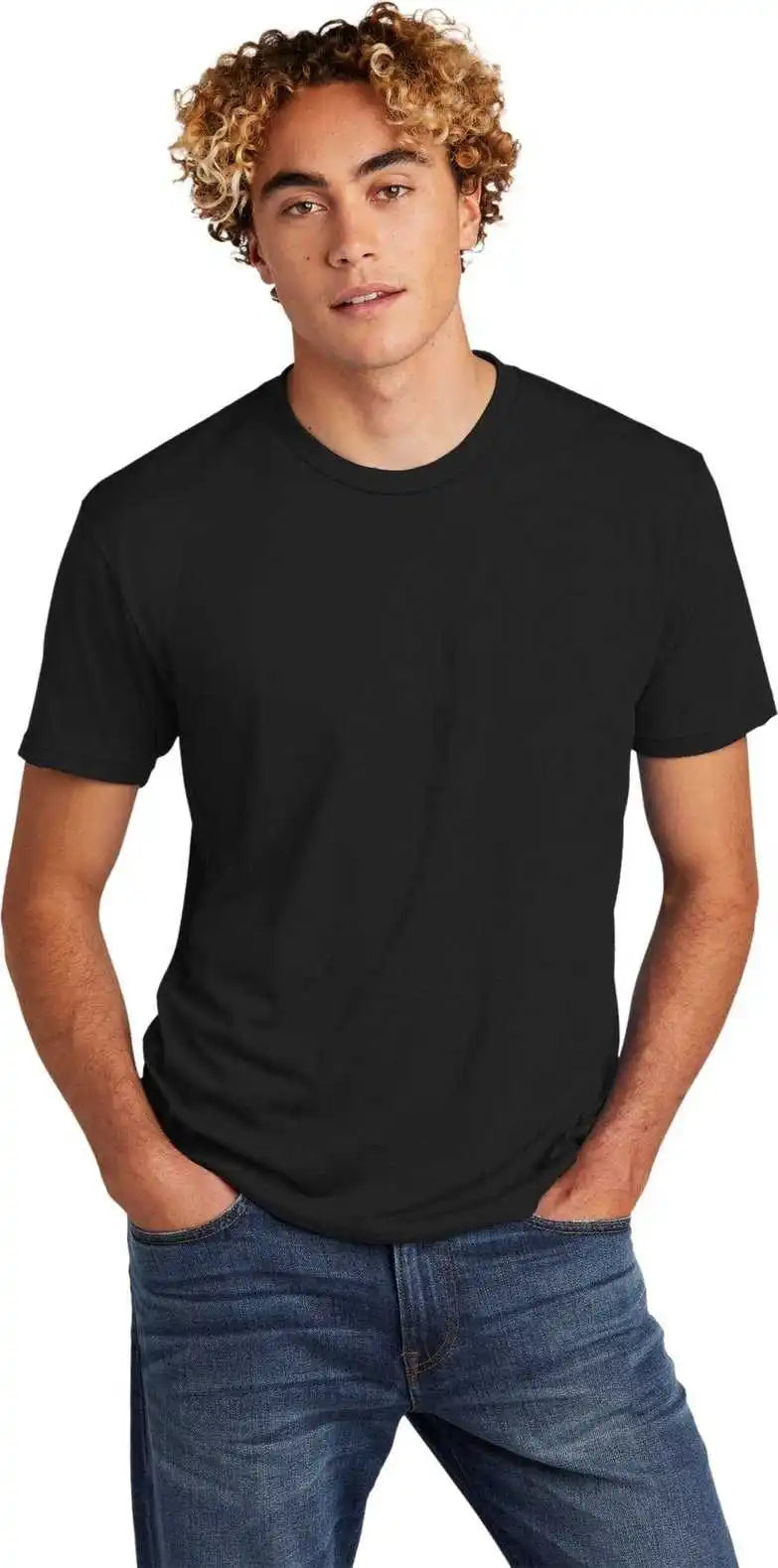 Next Level Apparel Nl6010 Unisex Tri-blend Tee - Solid Black