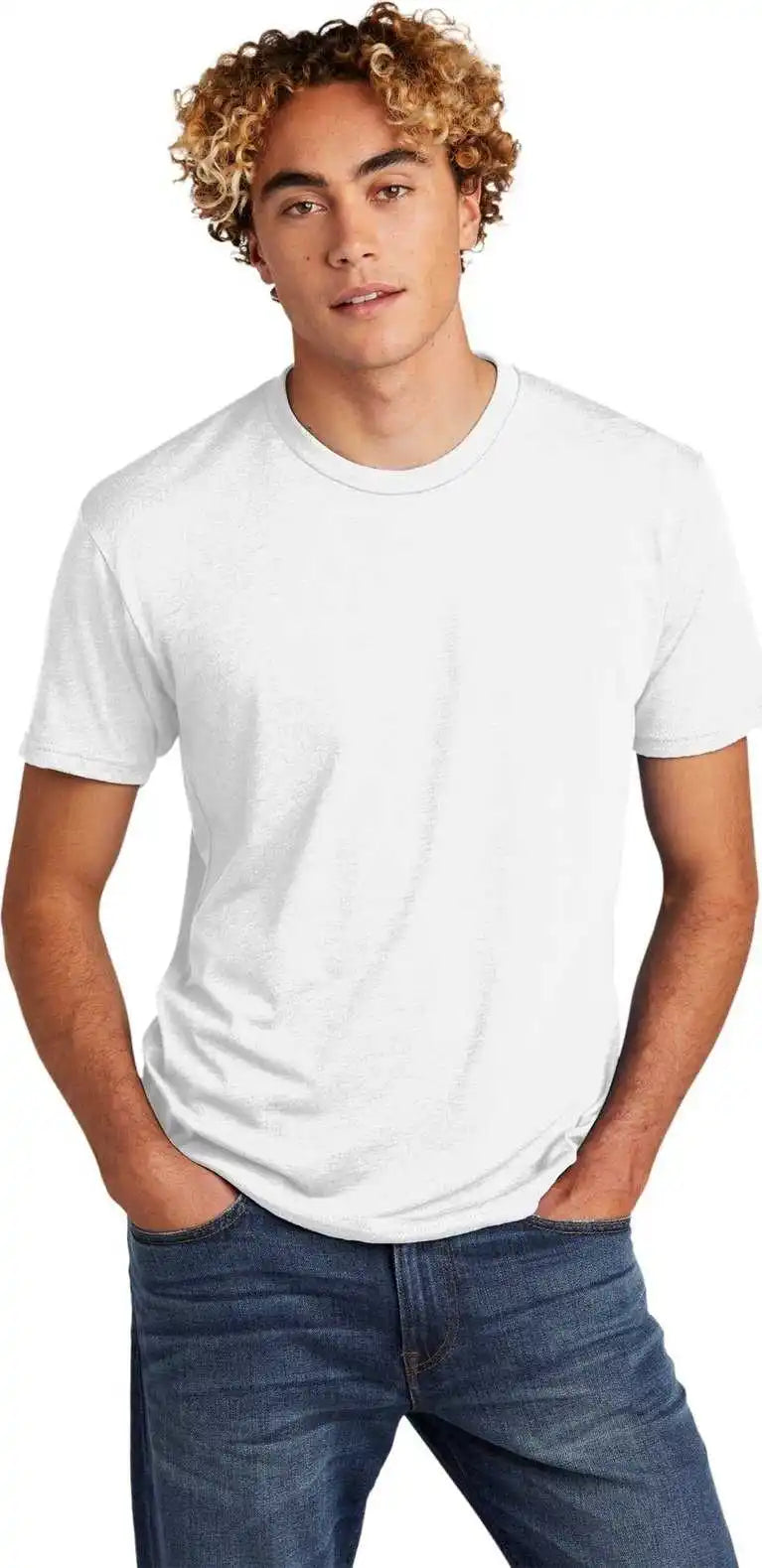 Next Level Apparel Nl6010 Unisex Tri-blend Tee - Solid White