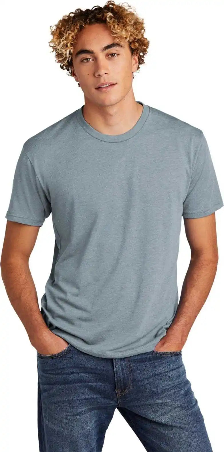 Next Level Apparel Nl6010 Unisex Tri-blend Tee - Stonewash Denim