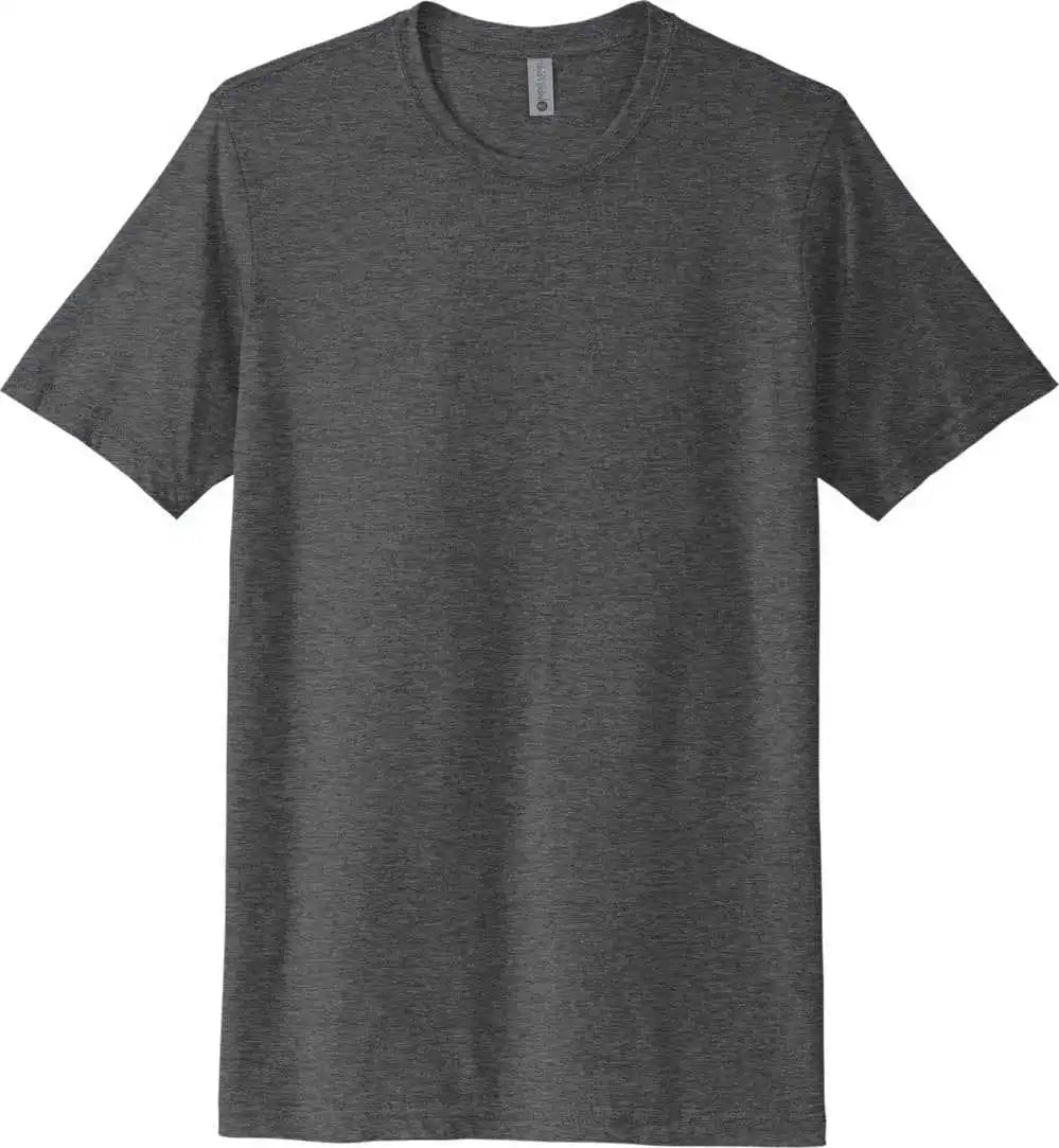 Next Level Apparel Nl6200 Unisex Poly/cotton Tee - Charcoal