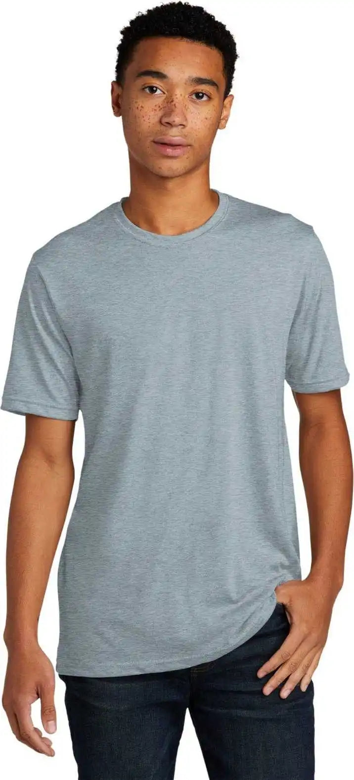 Next Level Apparel Nl6200 Unisex Poly/cotton Tee - Stonewash Denim