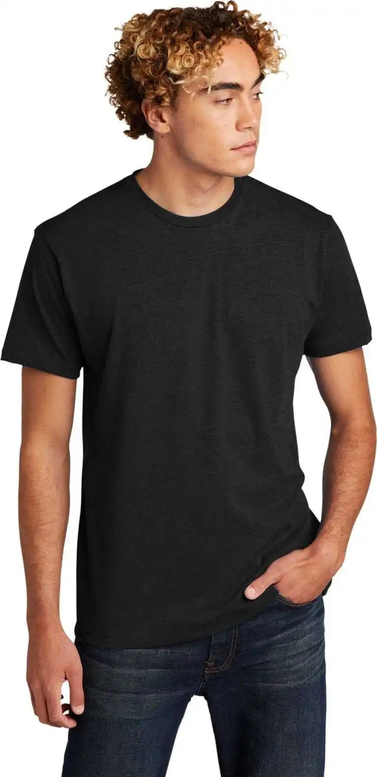 Next Level Apparel Nl6210 Unisex Cvc Tee - Black