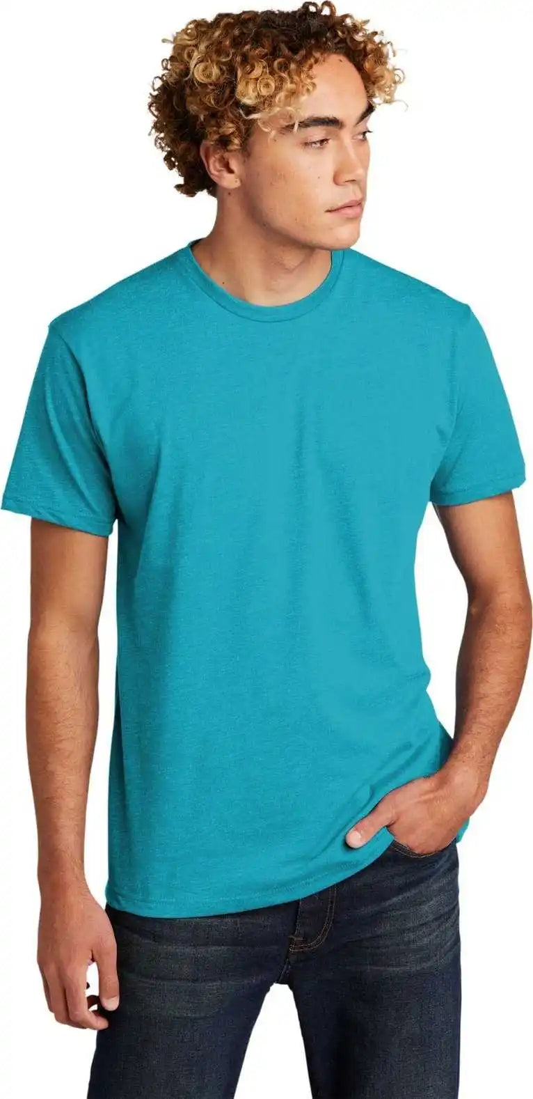 Next Level Apparel Nl6210 Unisex Cvc Tee - Bondi Blue
