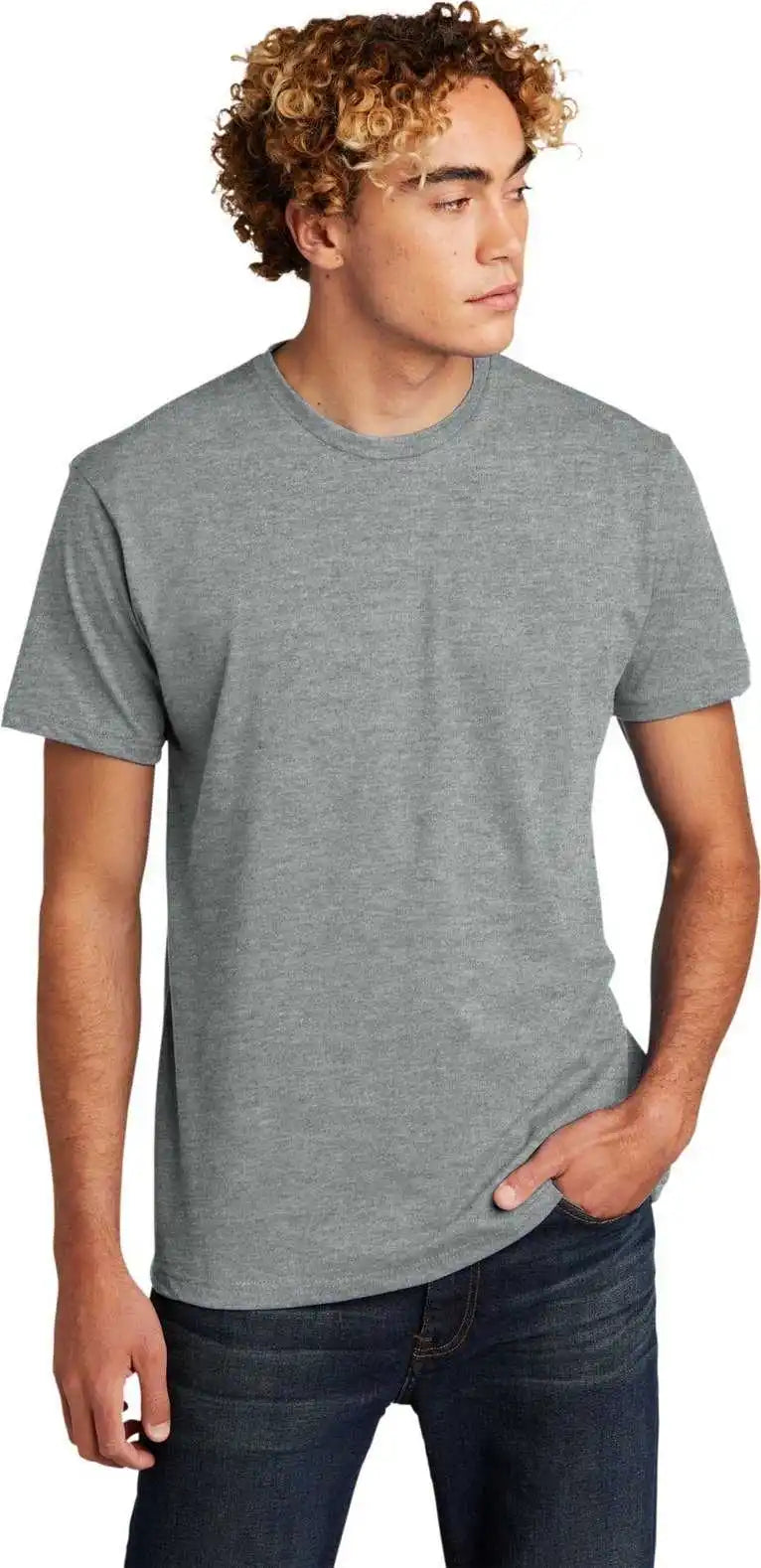 Next Level Apparel Nl6210 Unisex Cvc Tee - Dark Heather Gray