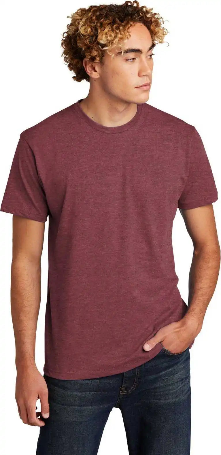Next Level Apparel Nl6210 Unisex Cvc Tee - Heather Mauve