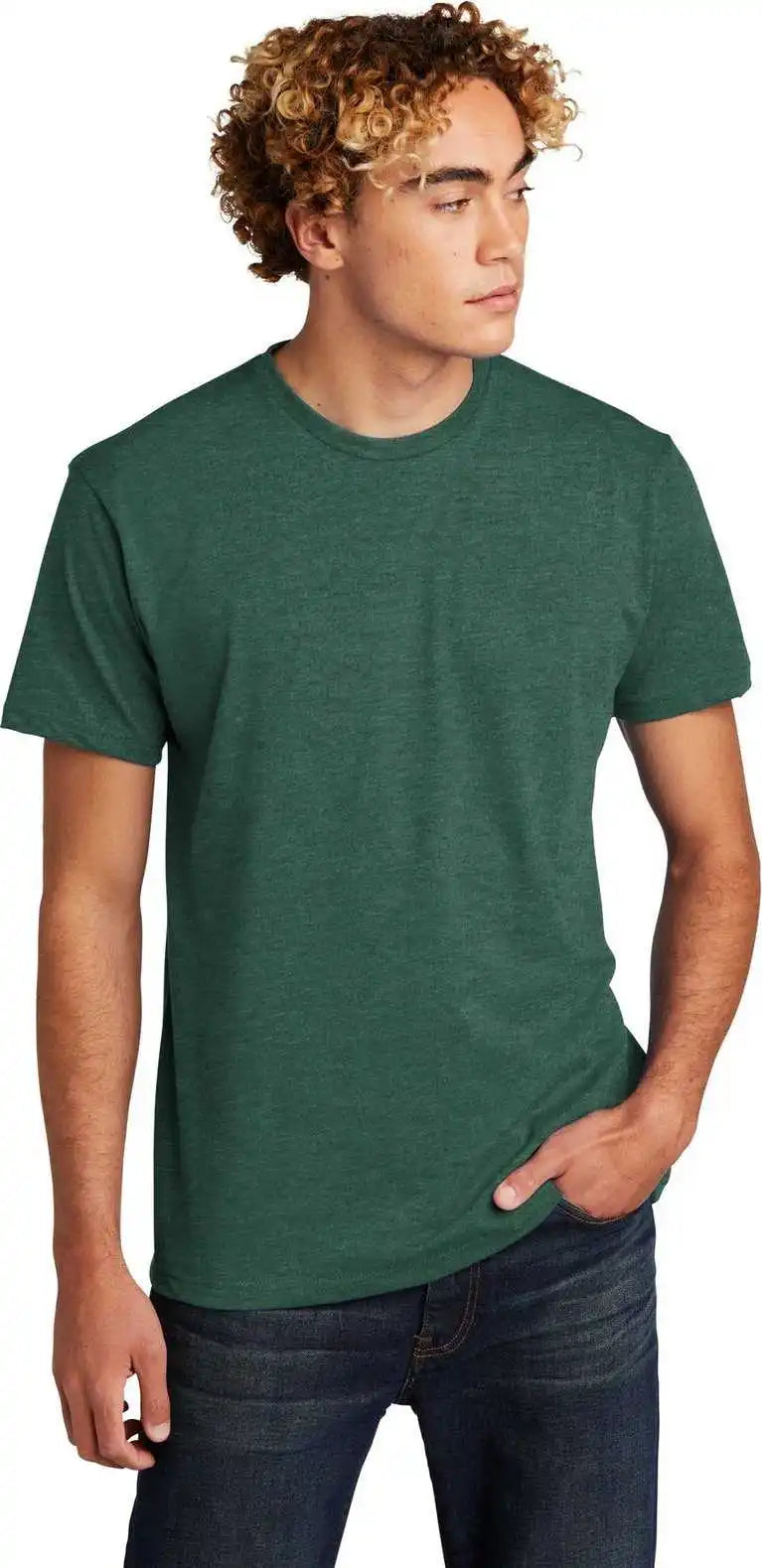 Next Level Apparel Nl6210 Unisex Cvc Tee - Htrfrstgrn