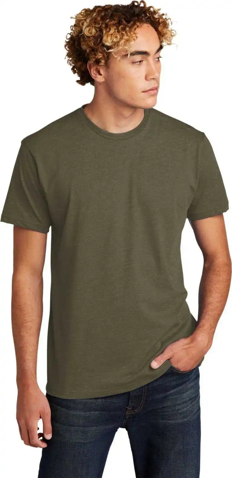 Next Level Apparel Nl6210 Unisex Cvc Tee - Military Green