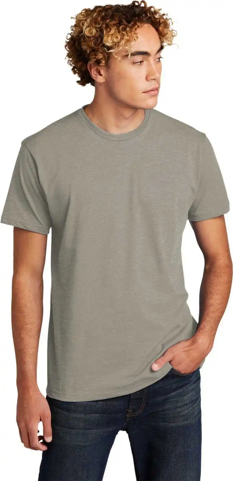 Next Level Apparel Nl6210 Unisex Cvc Tee - Stone Gray