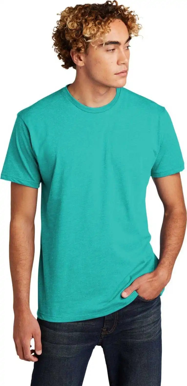 Next Level Apparel Nl6210 Unisex Cvc Tee - Tahiti Blue