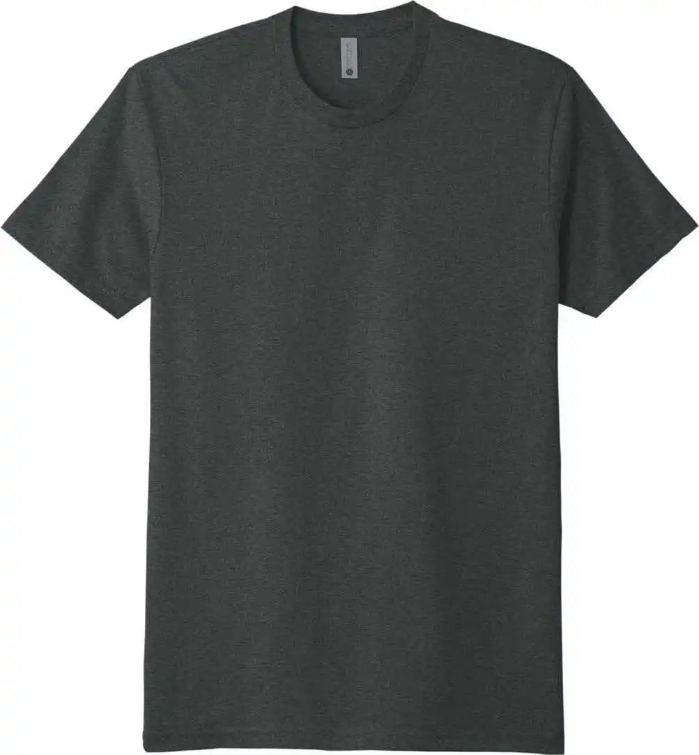 Next Level Apparel Nl6410 Unisex Cvc Sueded Tee - Heather Metal