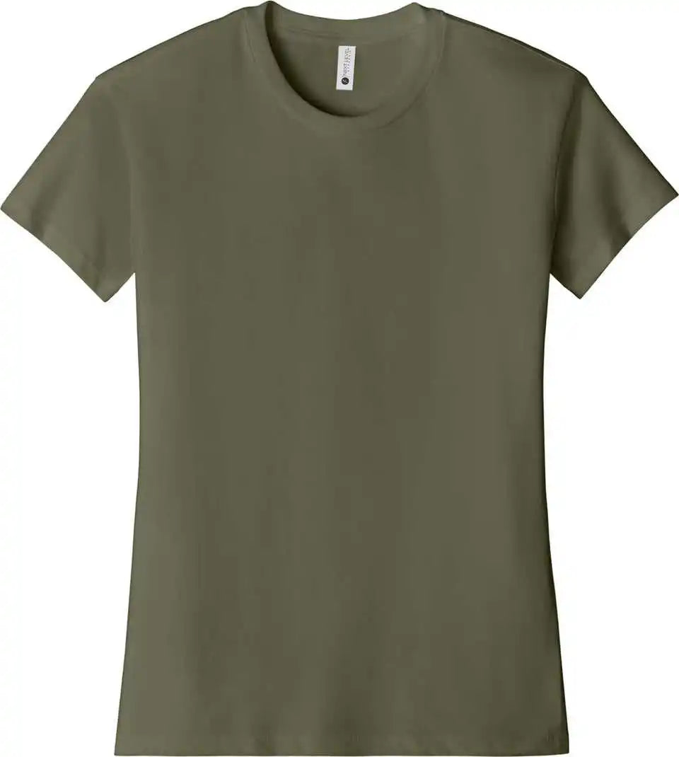 Next Level Apparel Nl6600 Women’s Cvc Relaxed Tee - Military Green