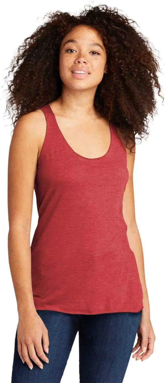 Next Level Apparel Nl6733 Women’s Tri-blend Racerback Tank - Vintage Red