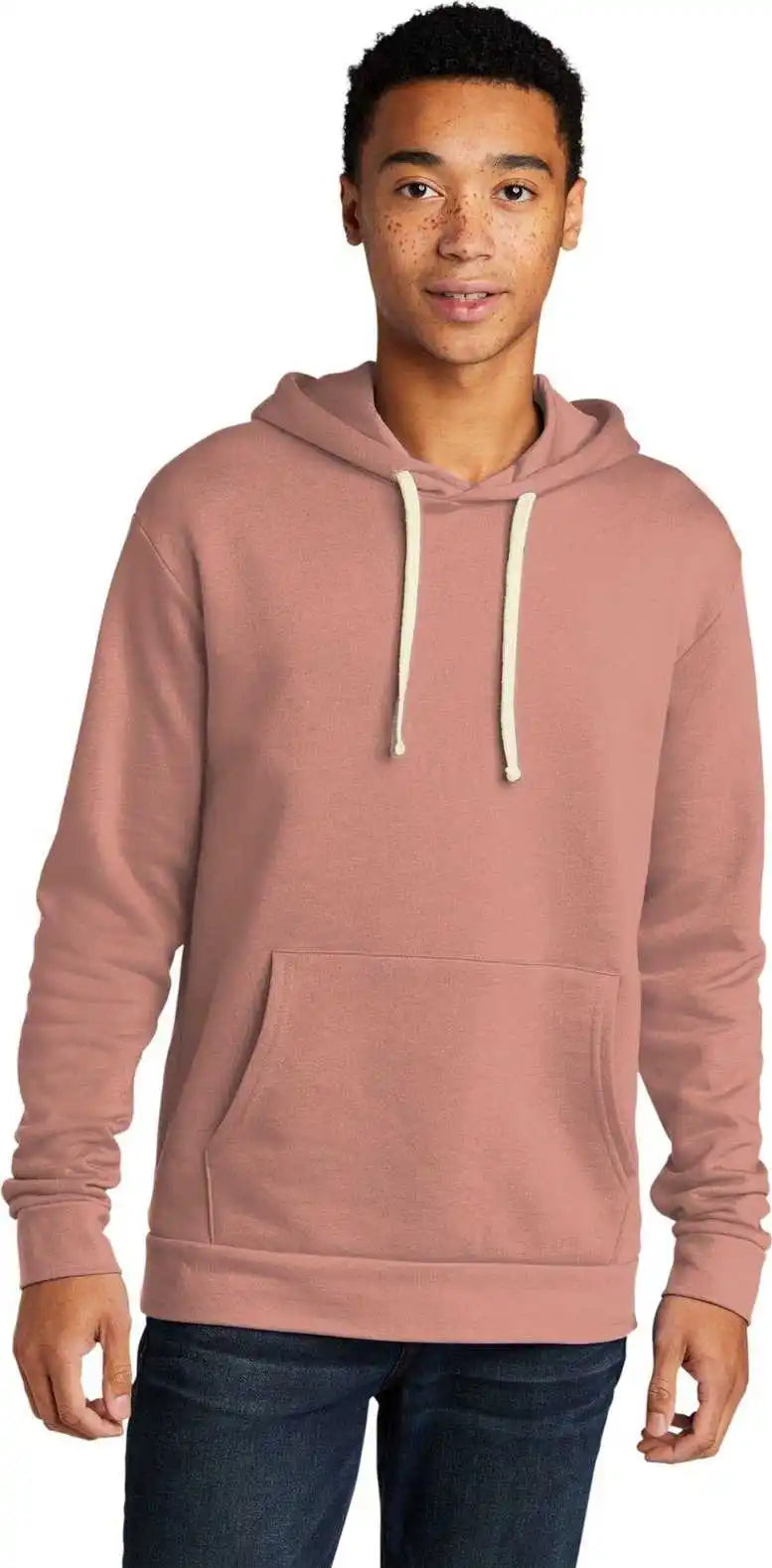 Next Level Apparel Nl9303 Unisex Santa Cruz Pullover Hoodie - Desert Pink