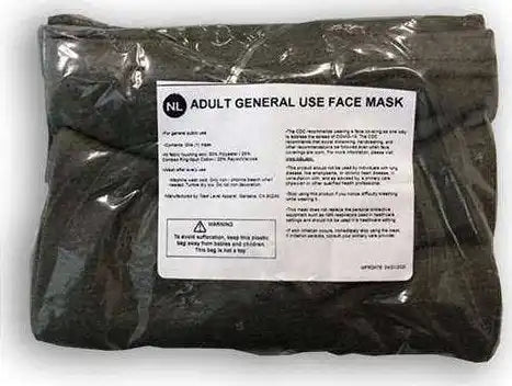 Next Level Mg107 Youth General use Neck Gaiter Pkg 12 - Military Green - Olive / one Size Fits Most