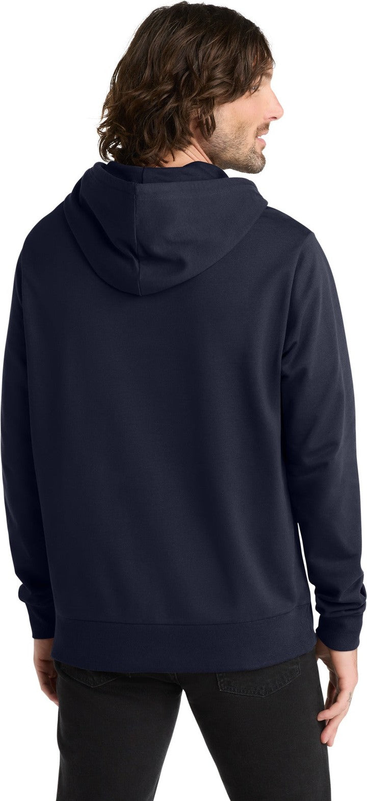 NghtSkyNvy Allmade Unisex Organic French Terry Pullover Hoodie AL4000