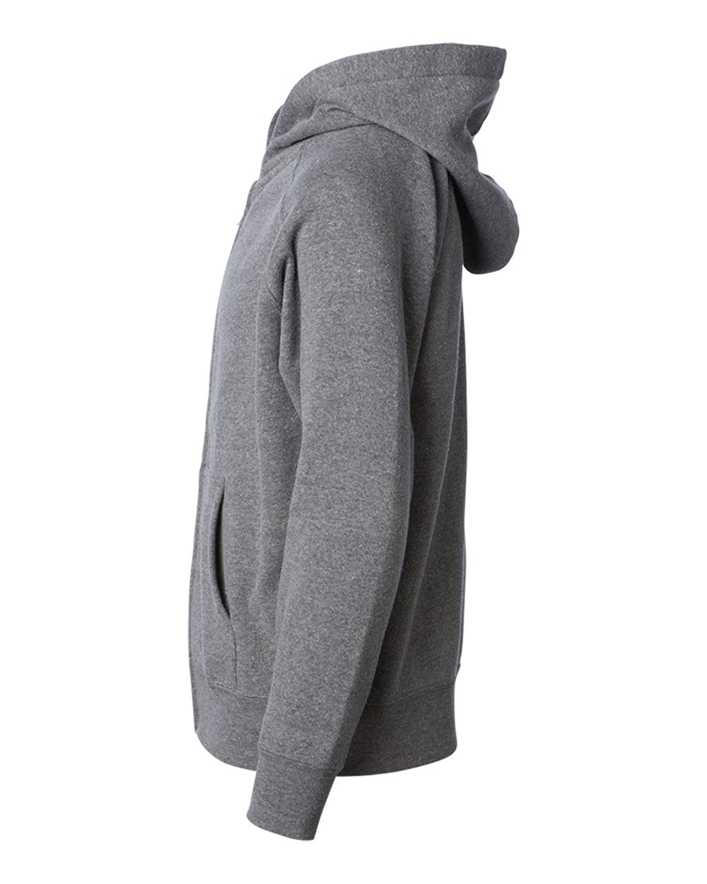 Nickel Toddler Lightweight Special Blend Raglan Zip Hood - PRM10TSBZ