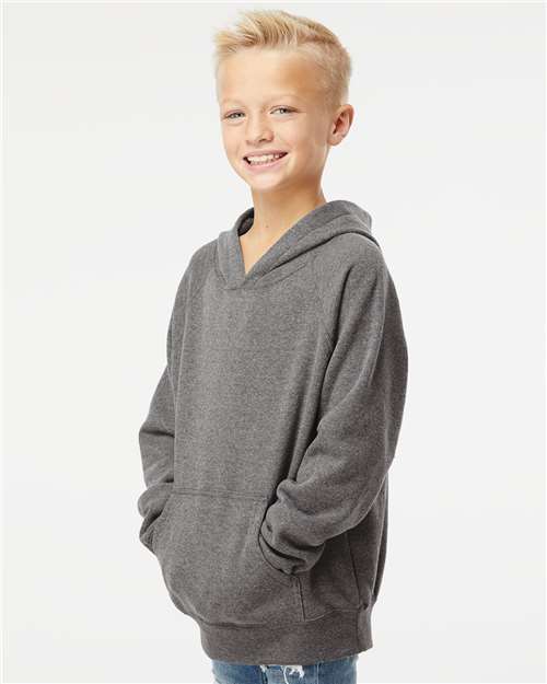 Nickel Youth Lightweight Special Blend Raglan Hooded Sweatshirt - PRM15YSB