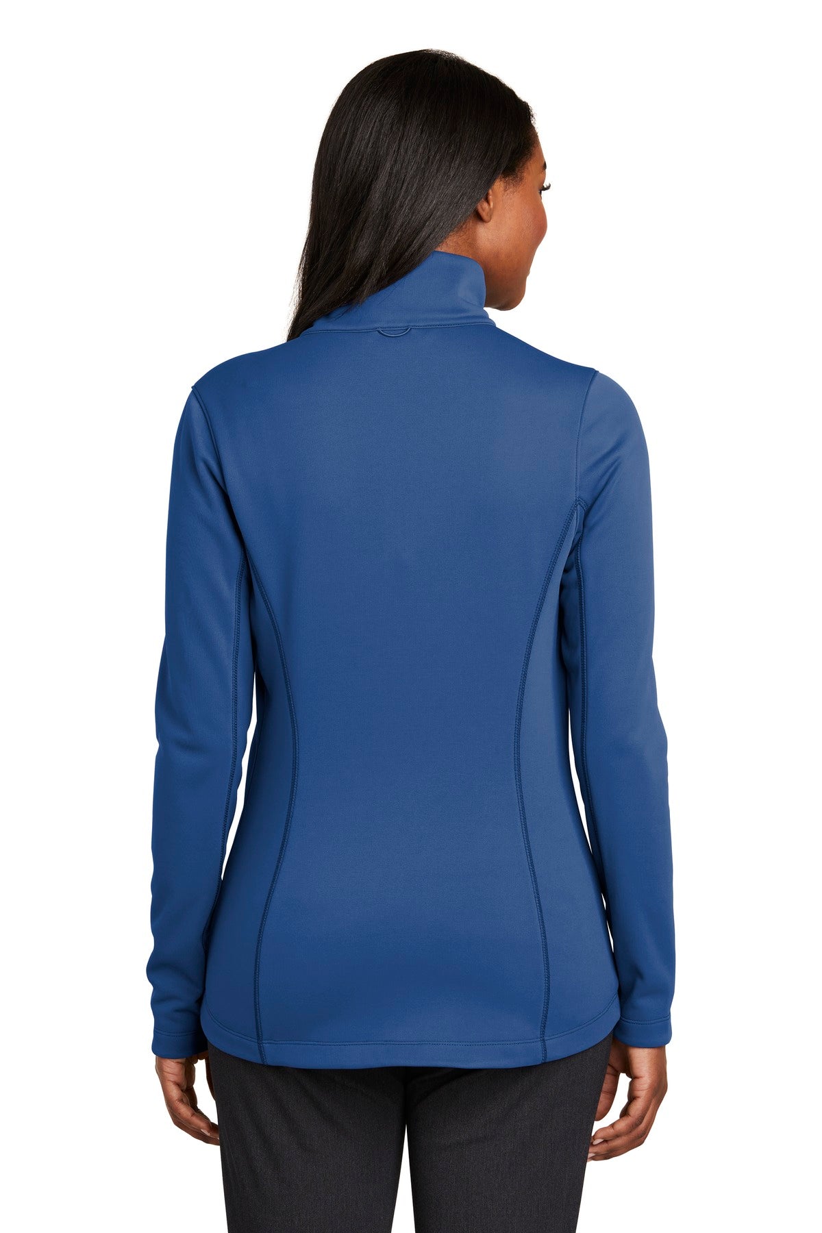 Night Sky Blue Port Authority Women's Collective Smooth Fleece Jacket. L904