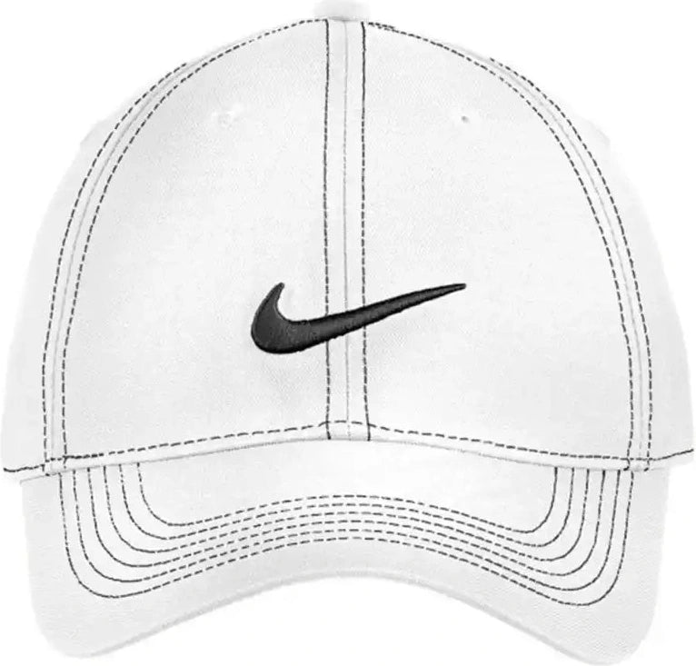 Nike 333114 Swoosh Front Cap - White - one Size Fits Most