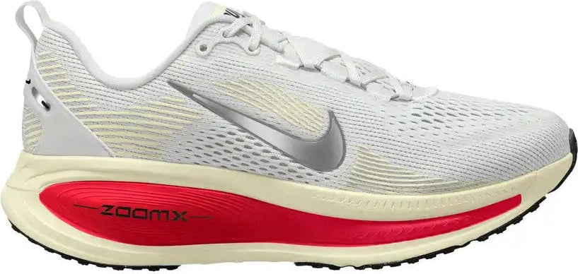 Nike Air Zoom Vomero 18 Men’s Running Shoes - Platinum Tint Silver Siren Red