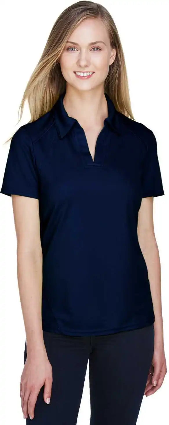North End 78632 Ladies’ Recycled Polyester Performance Pique Polo - Night