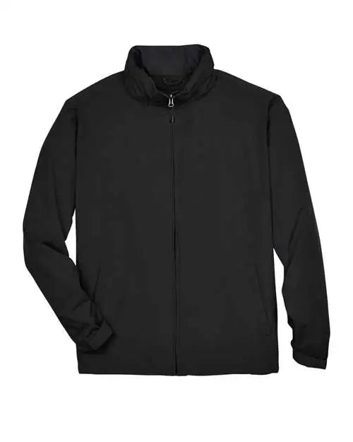 North End 88083 Men’s Techno Lite Jacket - Black