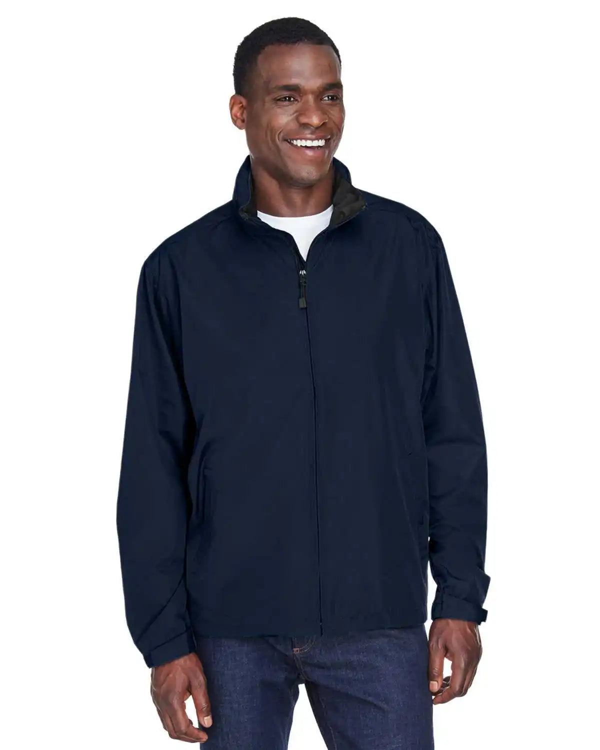 North End 88083 Men’s Techno Lite Jacket - Midnight Navy