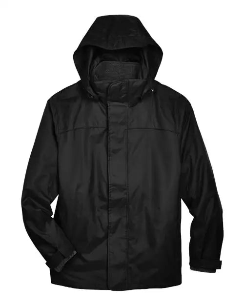 North End 88130 Men’s 3-in-1 Insulated Jacket - Black