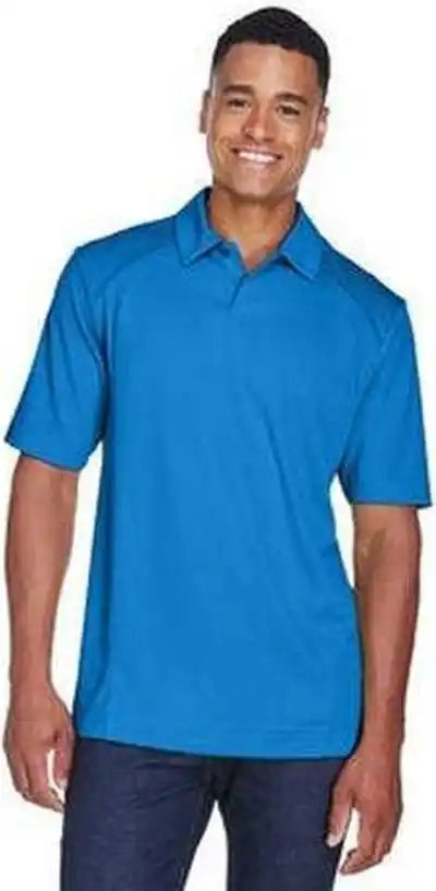 North End 88632 Men’s Recycled Polyester Performance Pique Polo - Light Nautical Blue