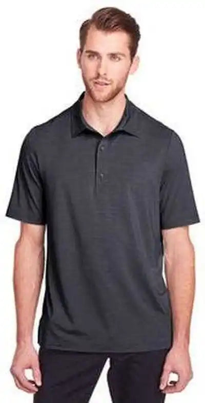 North End Ne100 Men’s Jaq Snap Up Stretch Performance Polo Carbon