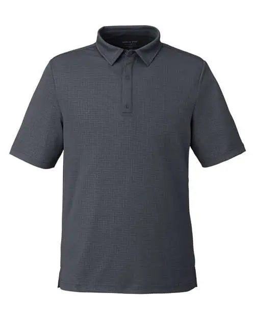 North End Ne102 Men’s Replay Recycled Pique Polo - Carbon