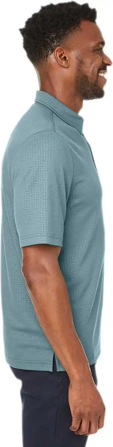 North End Ne102 Men’s Replay Recycled Polo Opal Blue / Adult 2xl
